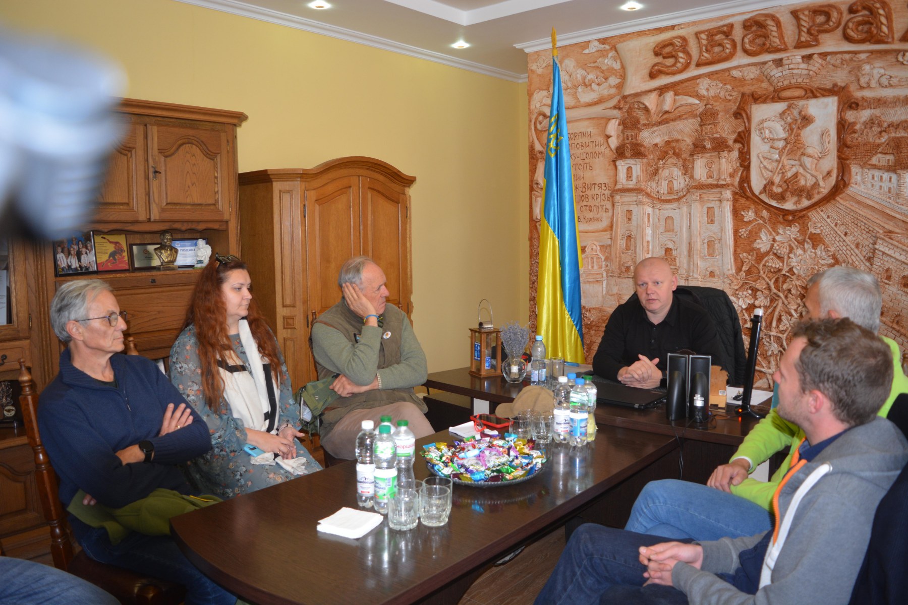 У мера м. Збараж Романа Полікровського